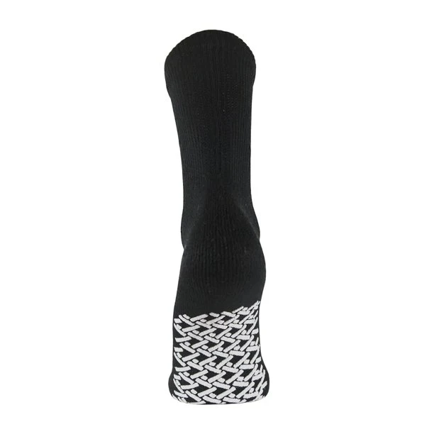 3-12 Pairs Non-Skid Diabetic Cotton Crew Circulatory Socks with Non Binding Top - Image 7