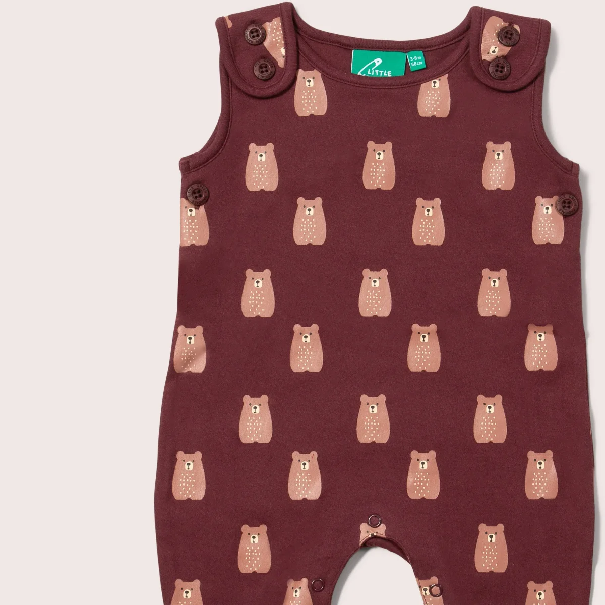 Brown Bears Everyday Dungarees - Image 3