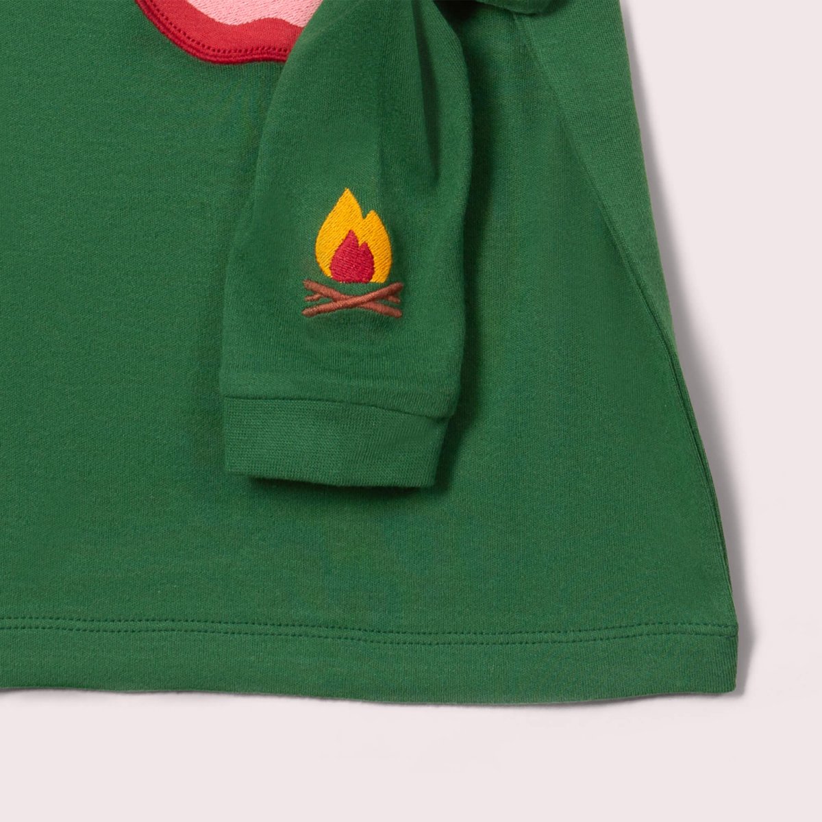 Red Apple Applique Long Sleeve T-Shirt - Image 5