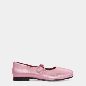 Gaia Pink Metallic Ballerina