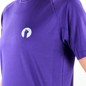 Purple Active Llama T-Shirt