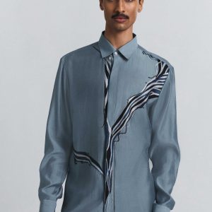 The Abstract Embroidery Shirt